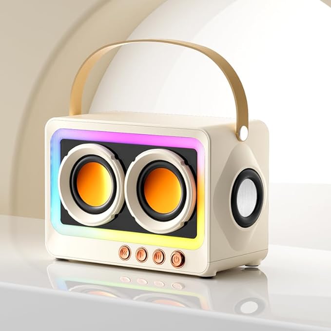 Boombox Mini Bluetooth Wireless Speaker in Assorted Colors