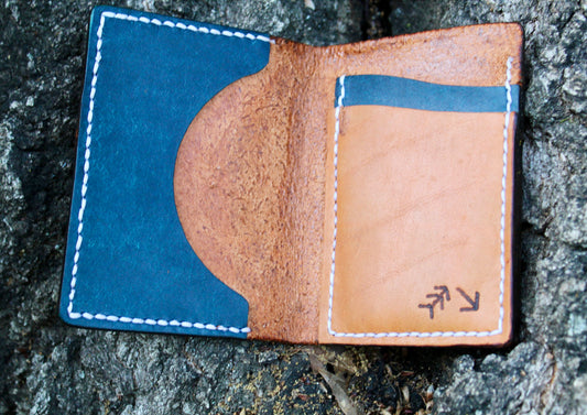 Handcrafted Bi-Fold Wallet  Horween Leather