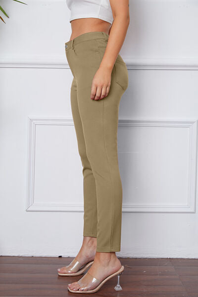 Getting it Done- Comfort Stretch Pants in 10 Color Choices