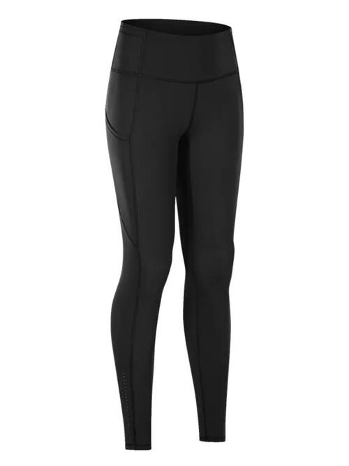 Wide Waistband Sports Leggings- 4 Colors