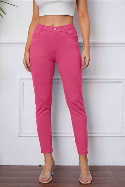 Getting it Done- Comfort Stretch Pants in 10 Color Choices