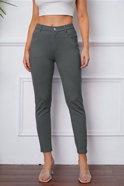 Getting it Done- Comfort Stretch Pants in 10 Color Choices