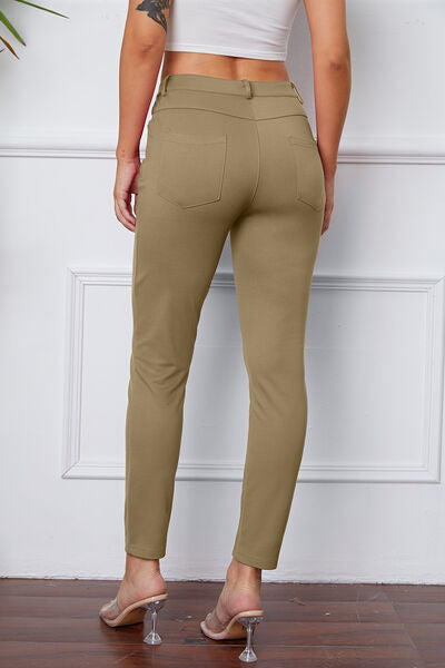 Getting it Done- Comfort Stretch Pants in 10 Color Choices